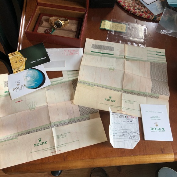 SOLD!! 🎉Rolex Oyster Day-Date watch Model 18038 - Picture 7 of 8